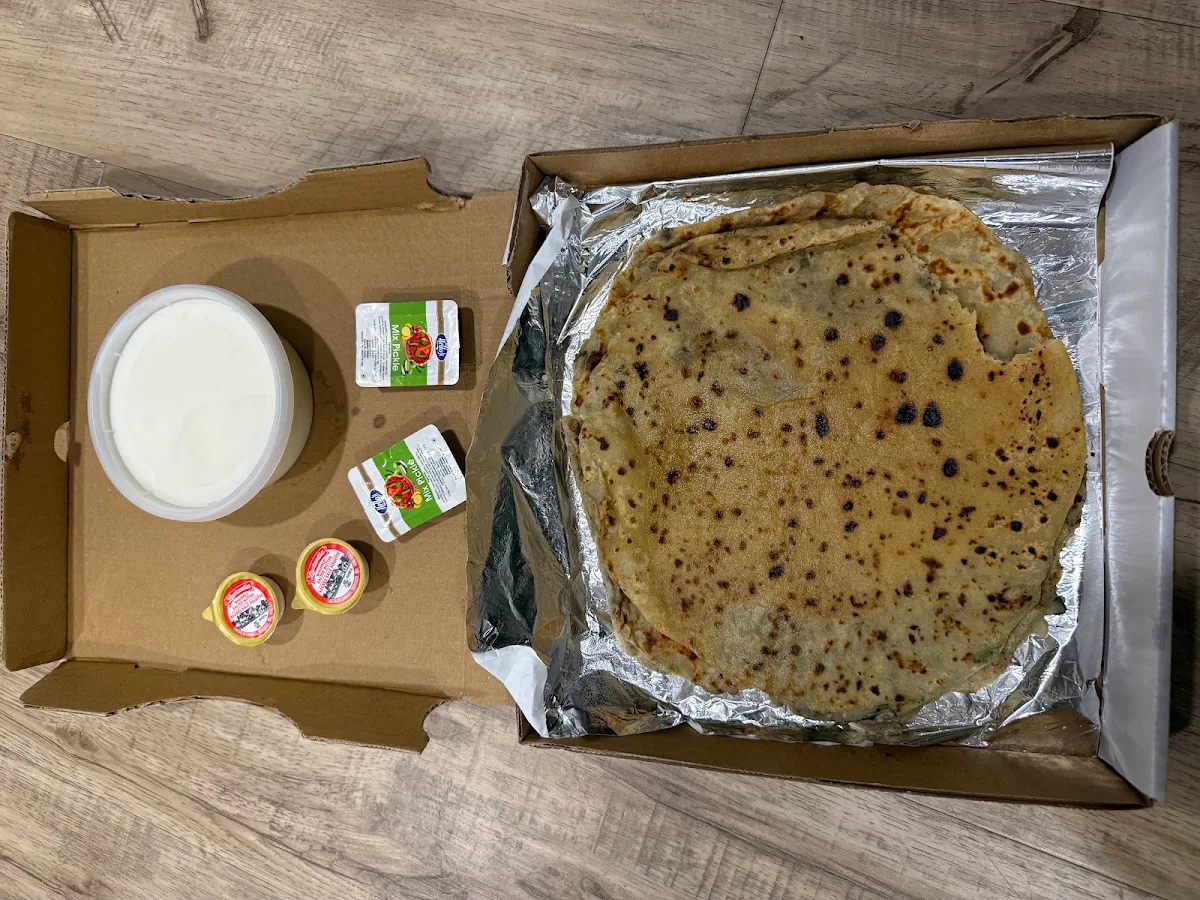 Aloo Parantha Combo, Junction - Indian Street Food (Winnipeg)
