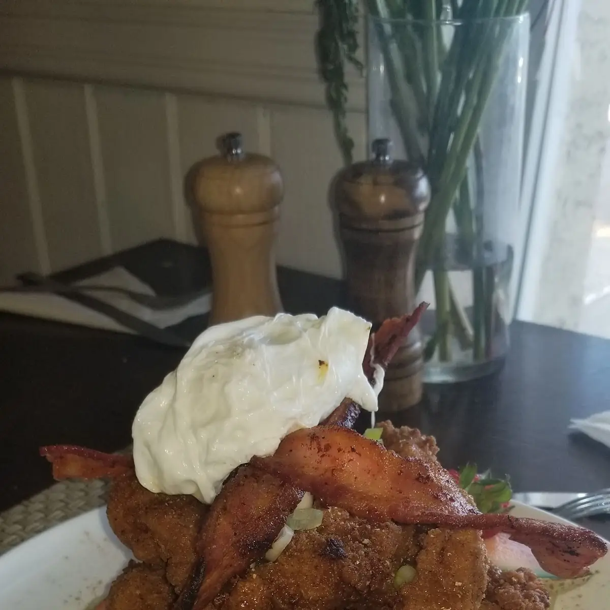Honey Chicken and Waffles