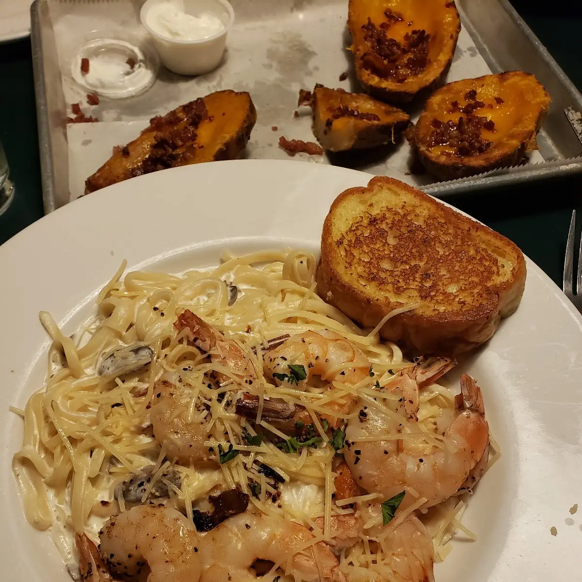 Shrimp Alfredo