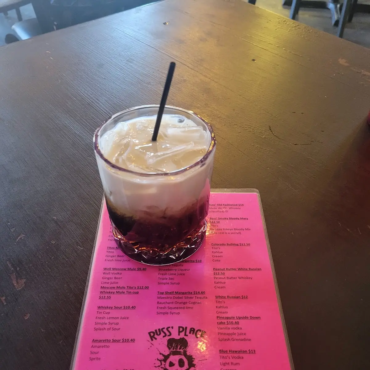Peanut Butter White Russian