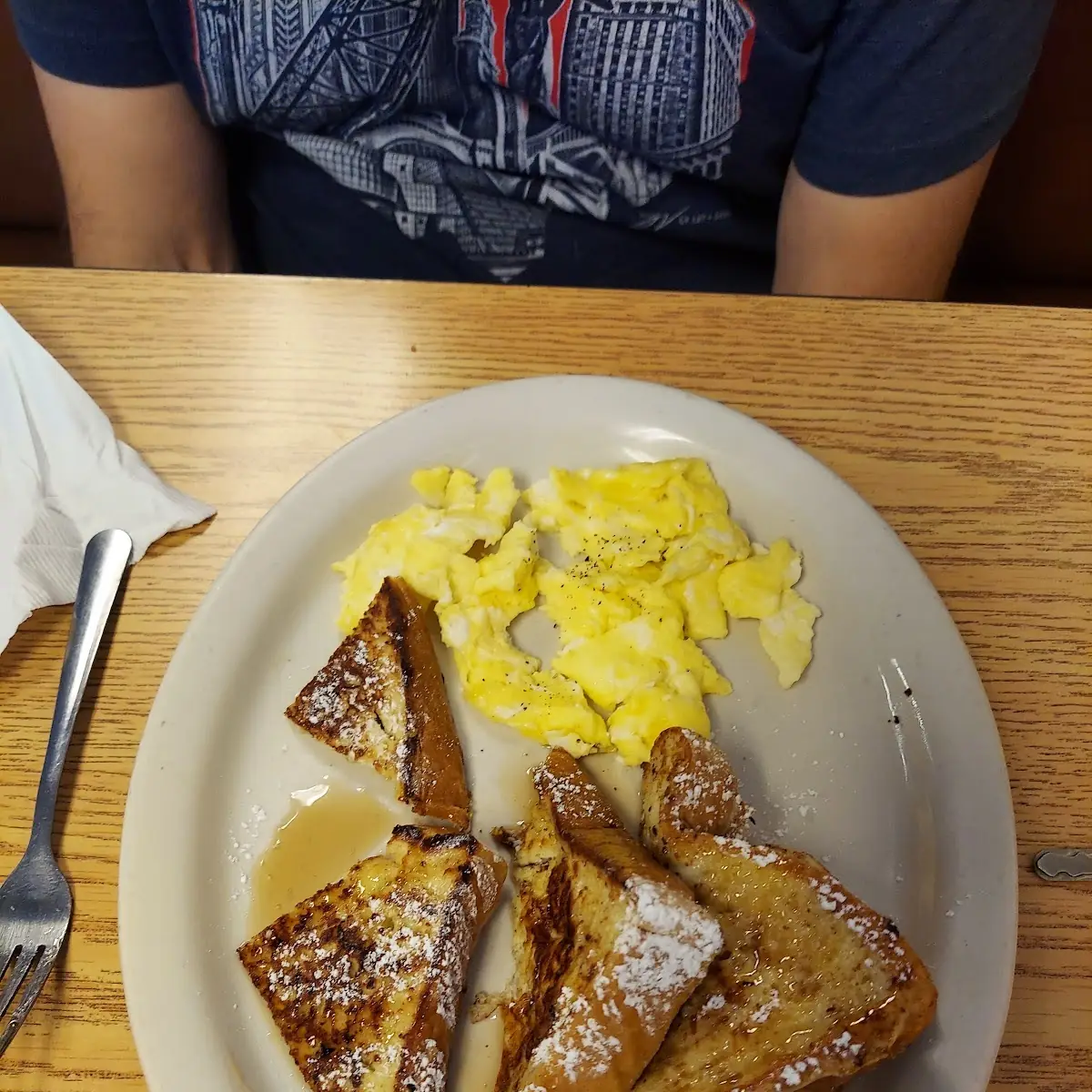 French Toast and Eggs
