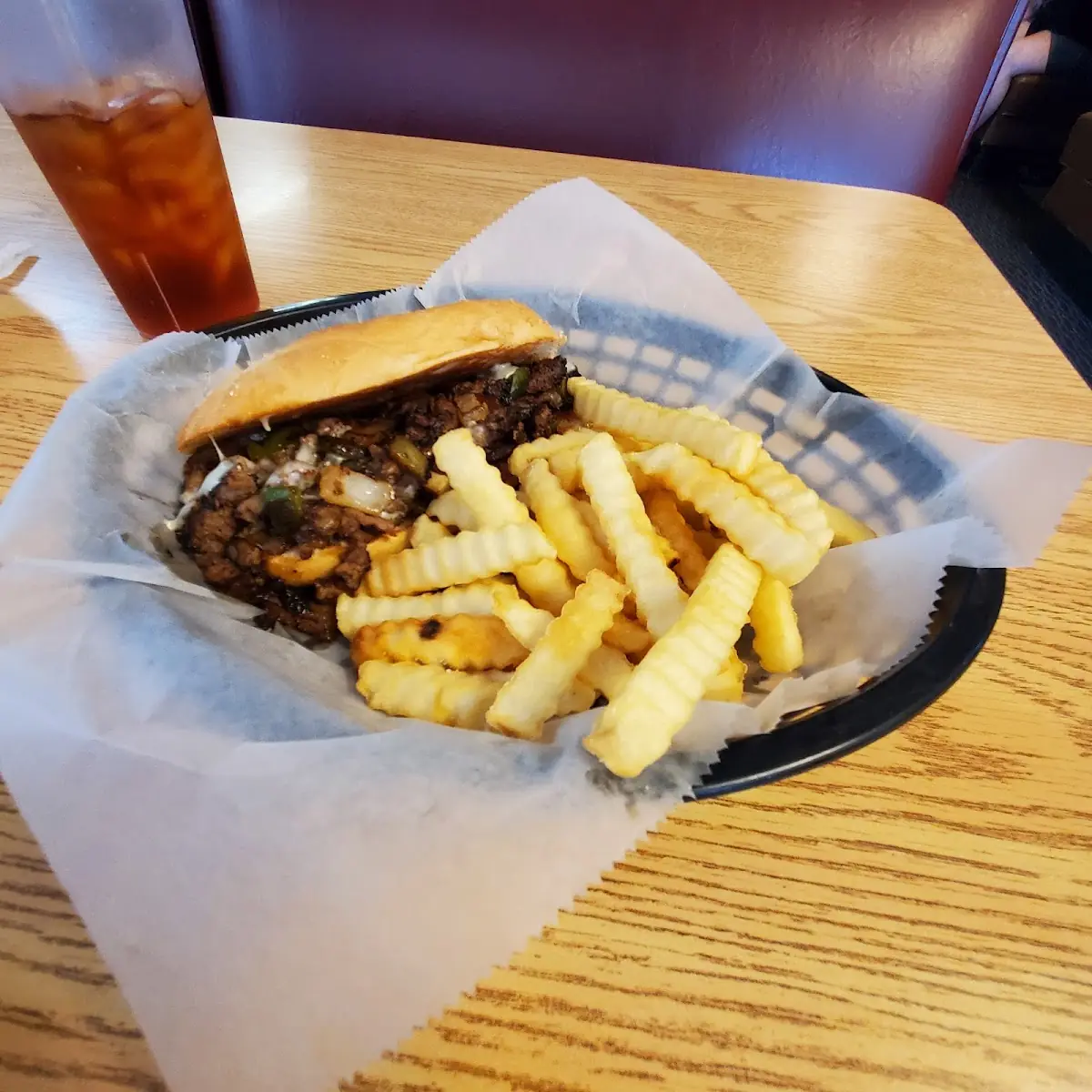 Philly Cheesesteak Omelette