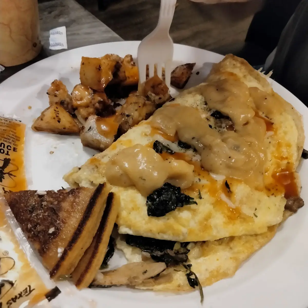 Cheese Steak Omelette