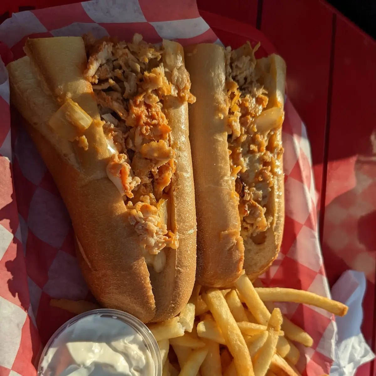 Buffalo Chicken Cheesesteak