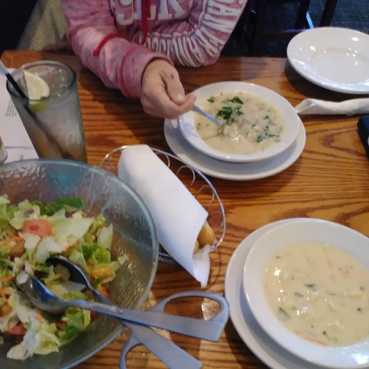 All You Can Eat Salad Breadsticks