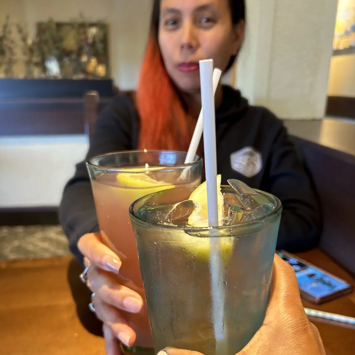 Mango-Passion Fruit Iced Tea