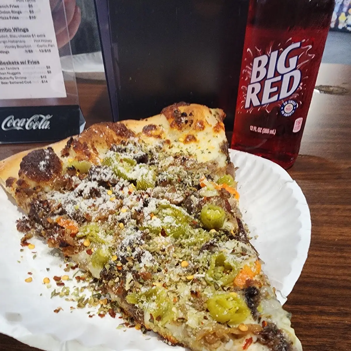 Spicy Italian Beef Pizza