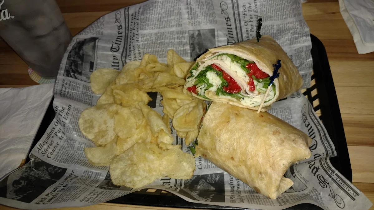 Chicken Wrap Side of Chips