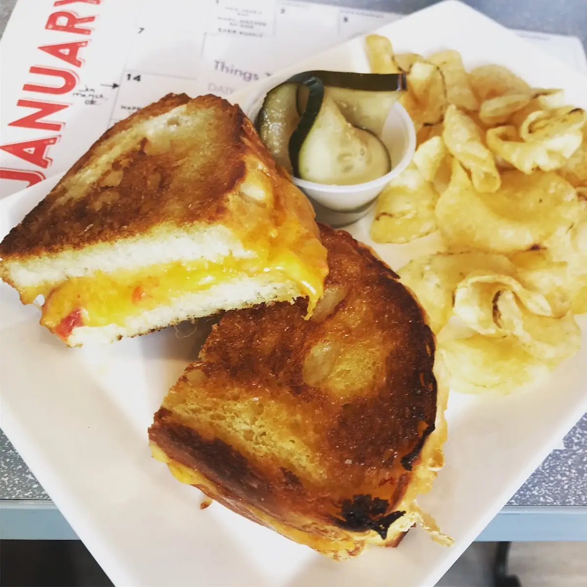 Pimiento Grilled Cheese Sandwich