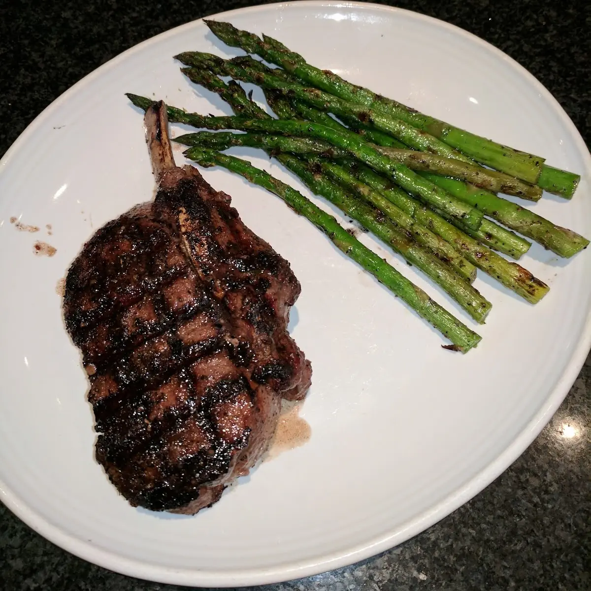 Tuscan-Grilled Pork Chop
