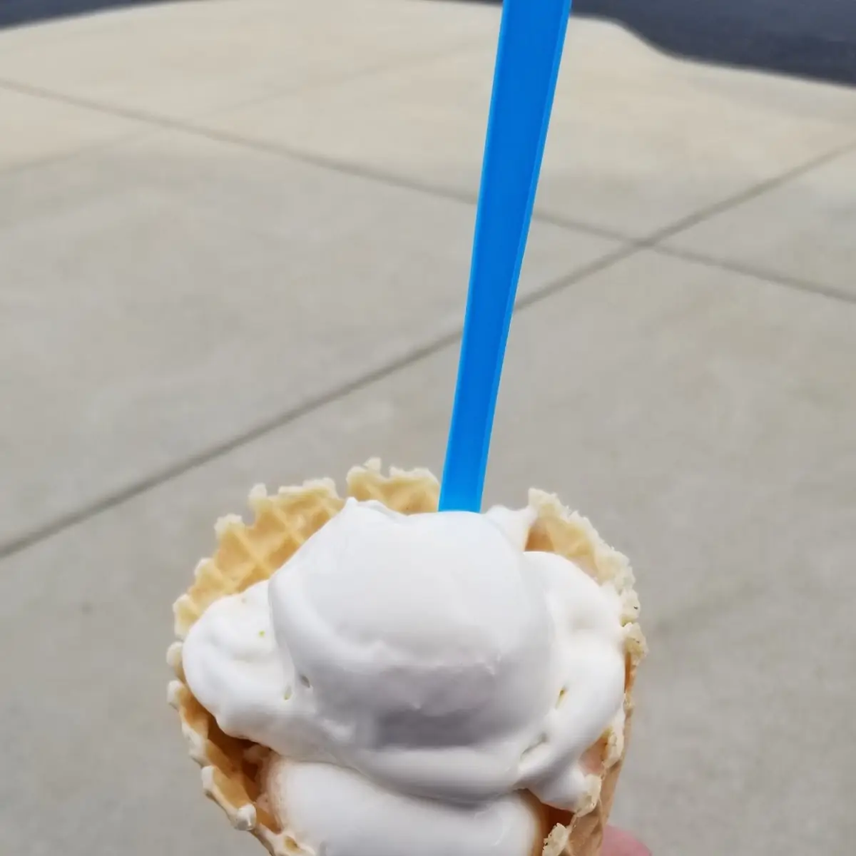 Vanilla Waffle Cone