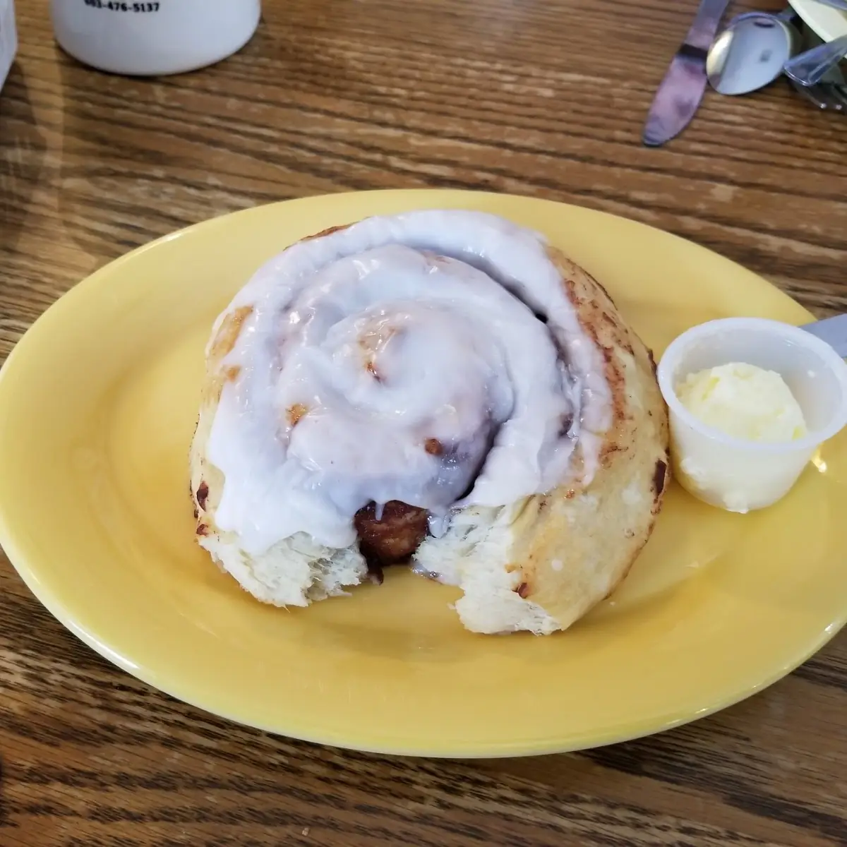 Homemade Cinnamon Bun