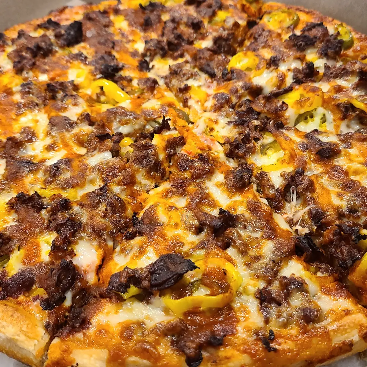 Bacon Cheeseburger Pizza