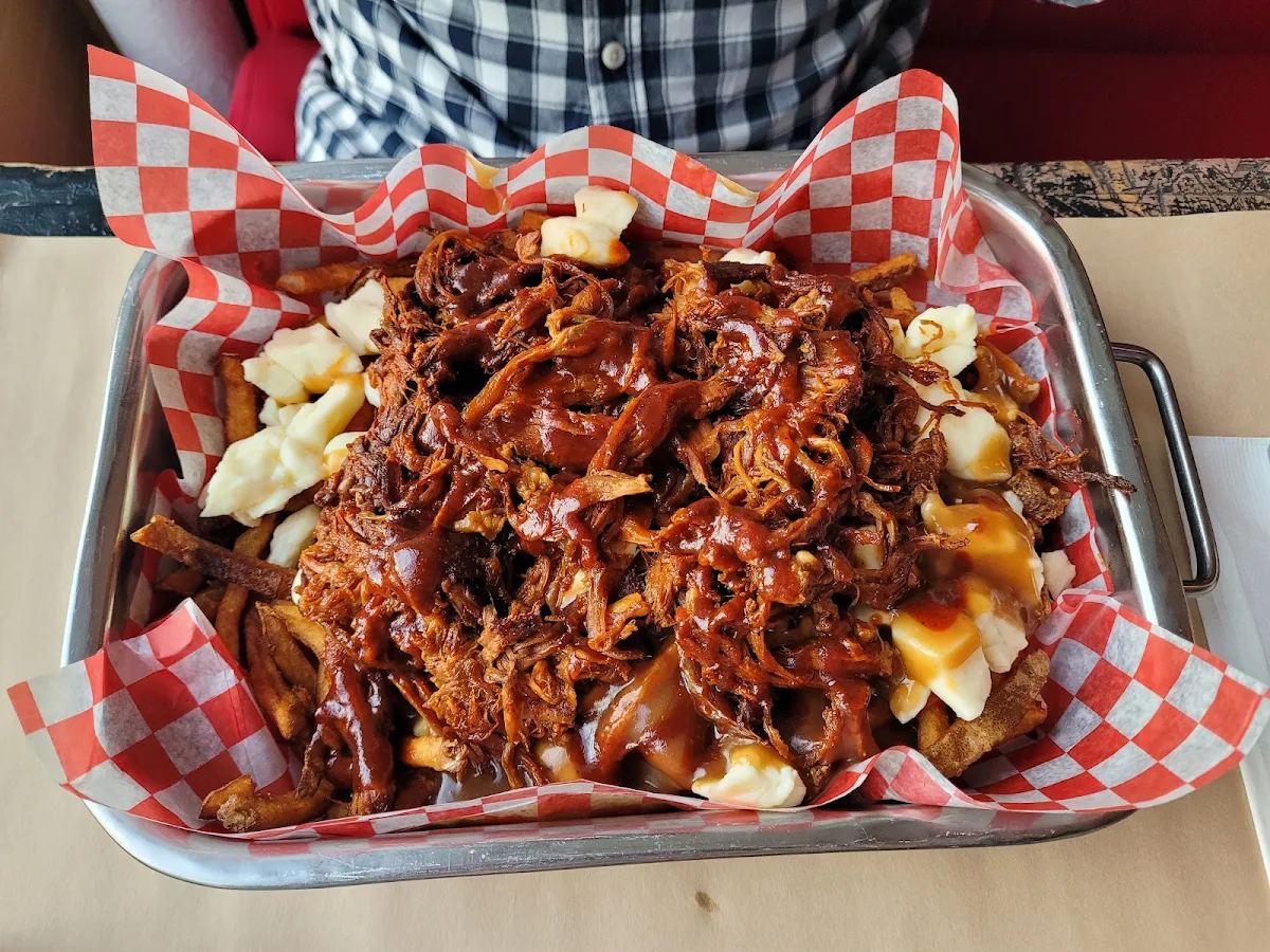 Poutine Au Porc Effiloché