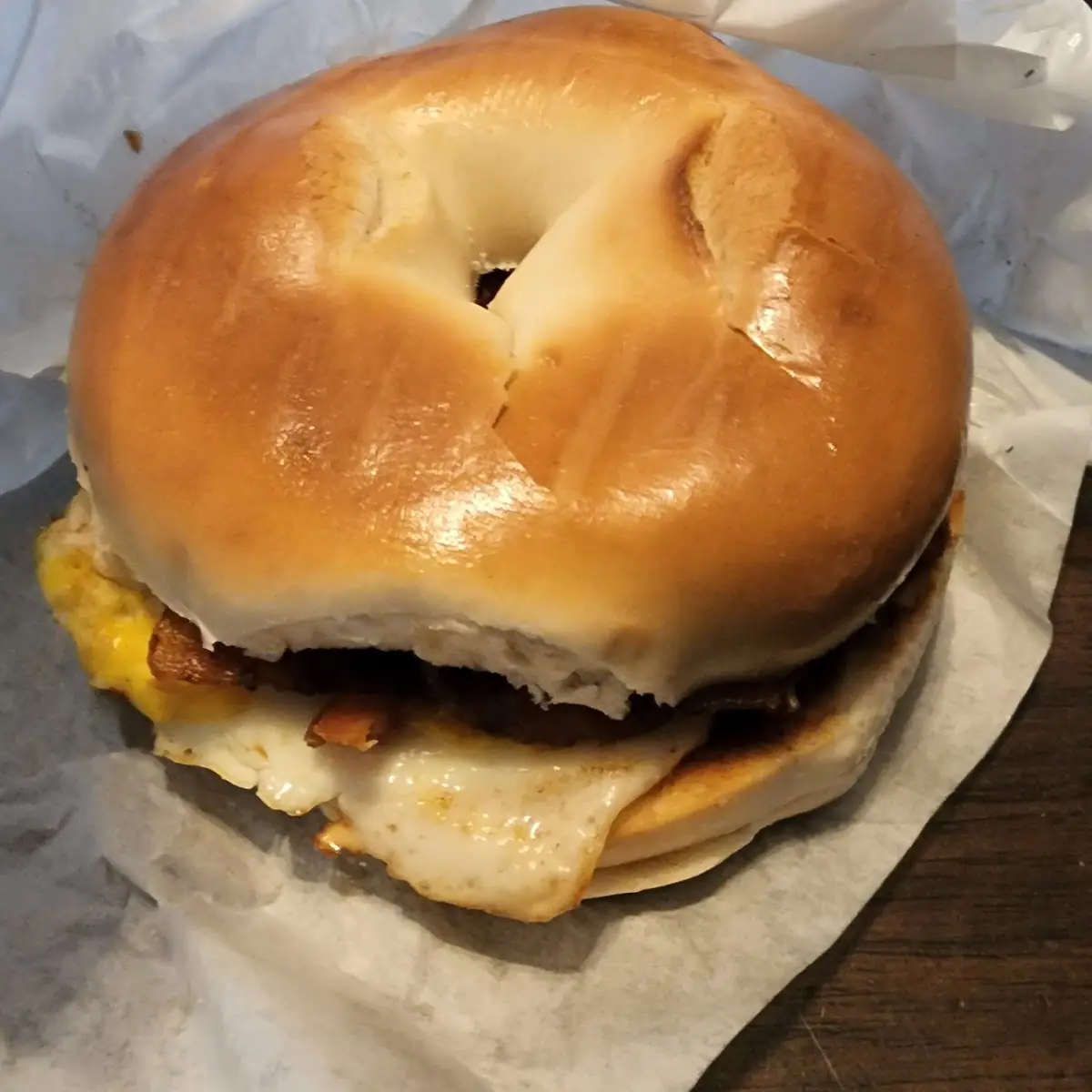 Bacon Egg and Cheese Bagel
