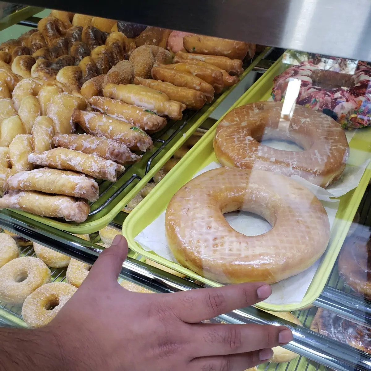 Giant Glazed Donut