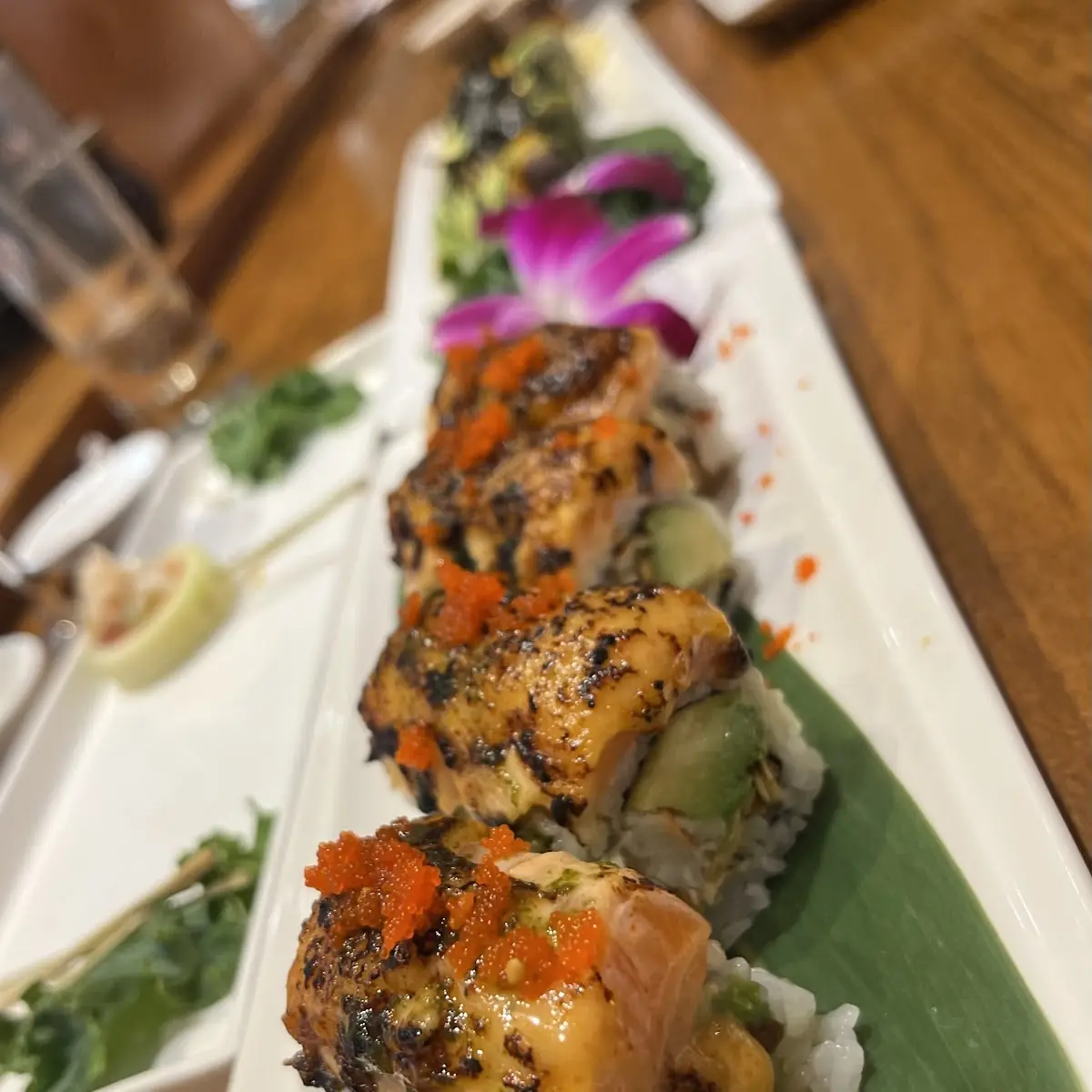 Spicy Salmon Roll Philadelphia Roll