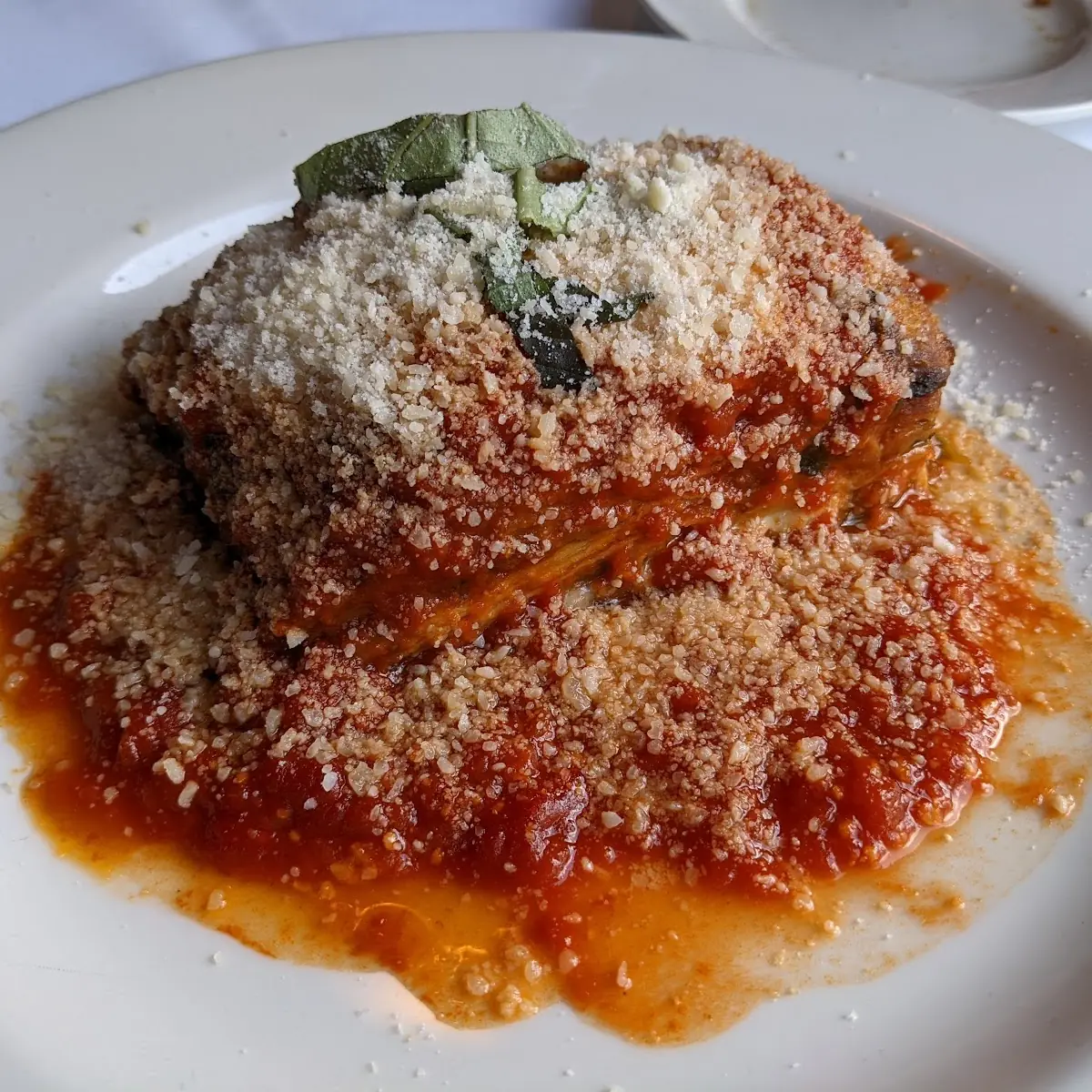 Eggplant Parmigiana