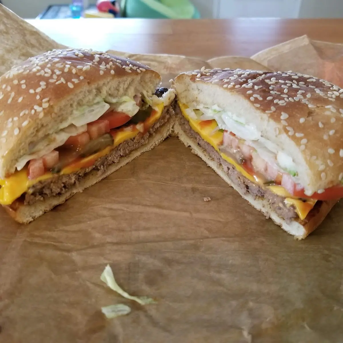 Whopper with Cheese Sandwich