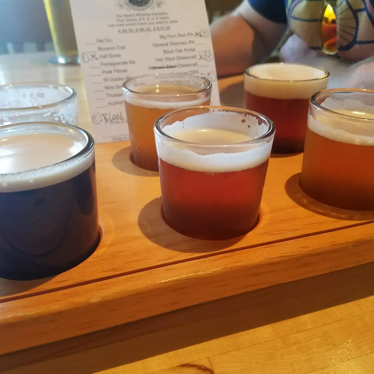 Beer Flights Red Amber Ale ftw