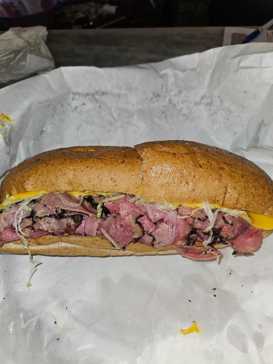 Pastrami and Corned Beef Sandwich