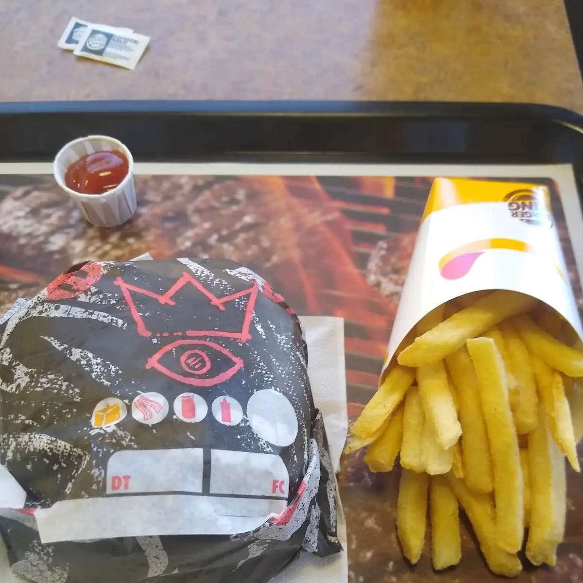 Pulled Pork Sandwich and French Fries