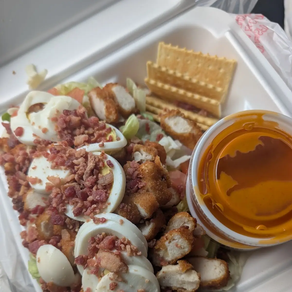 Breaded Chicken Salad