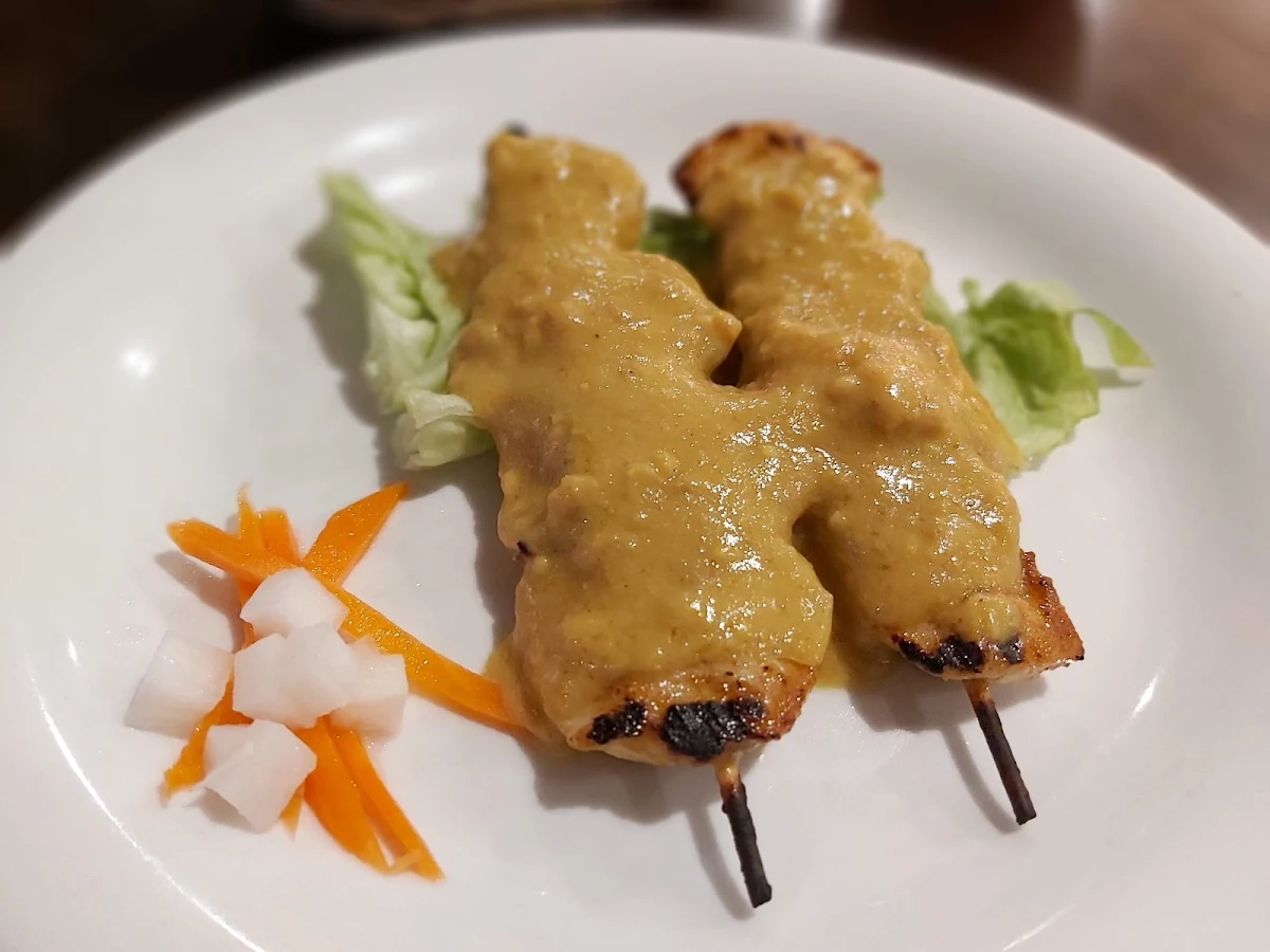 Chicken Satay, Pepper Leaf Innovative Asian Cuisine