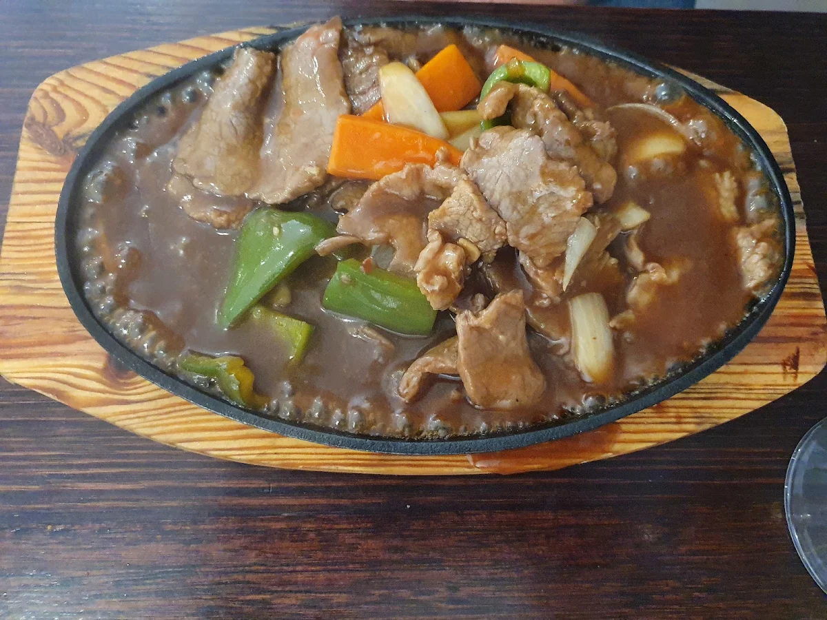 Sizzling Steak, Pepper Leaf Innovative Asian Cuisine