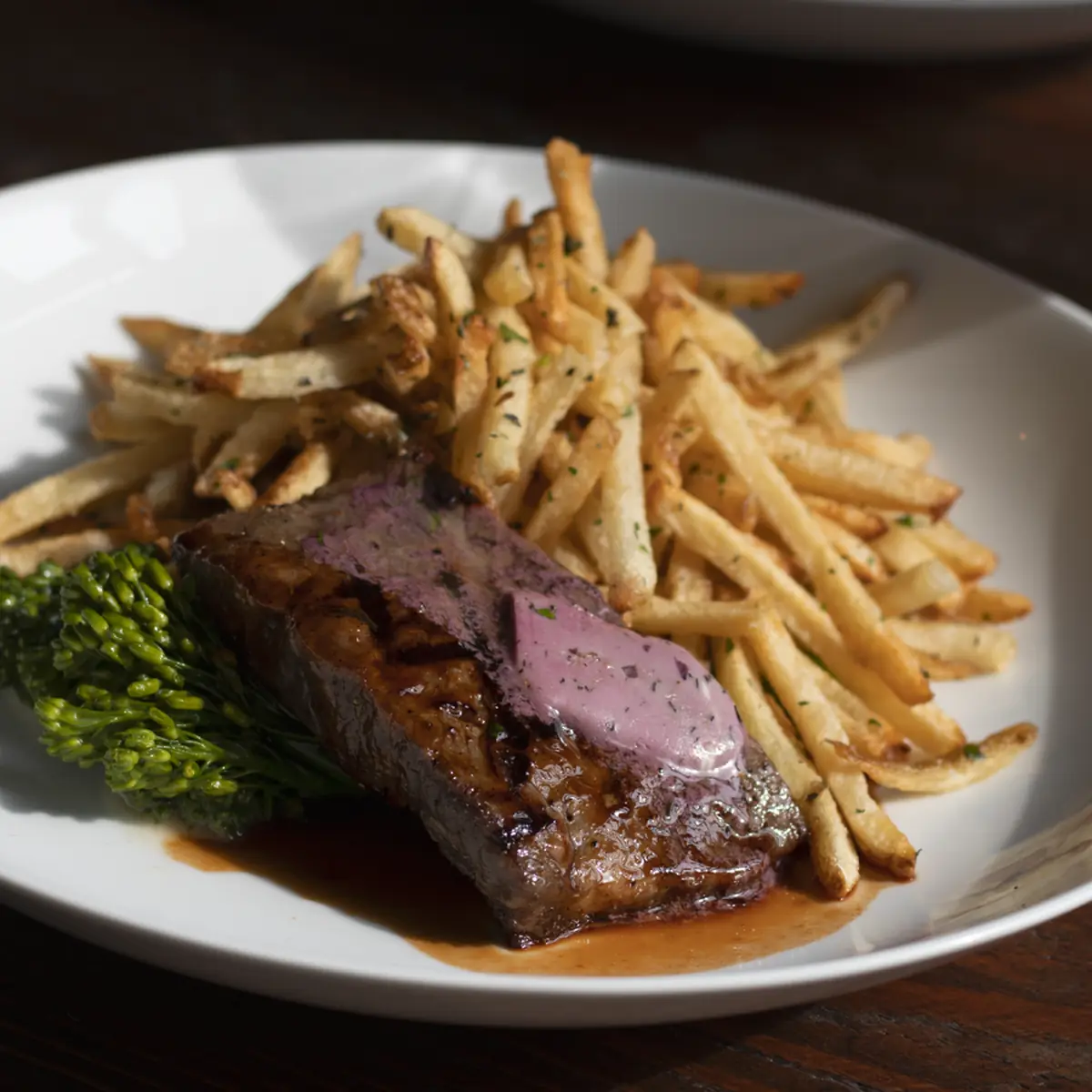 Flat Iron Steak Frites