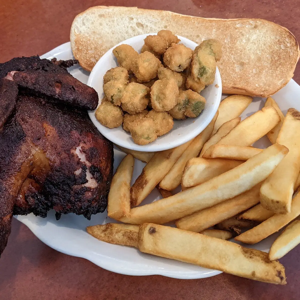 Deep Fried BBQ Chicken