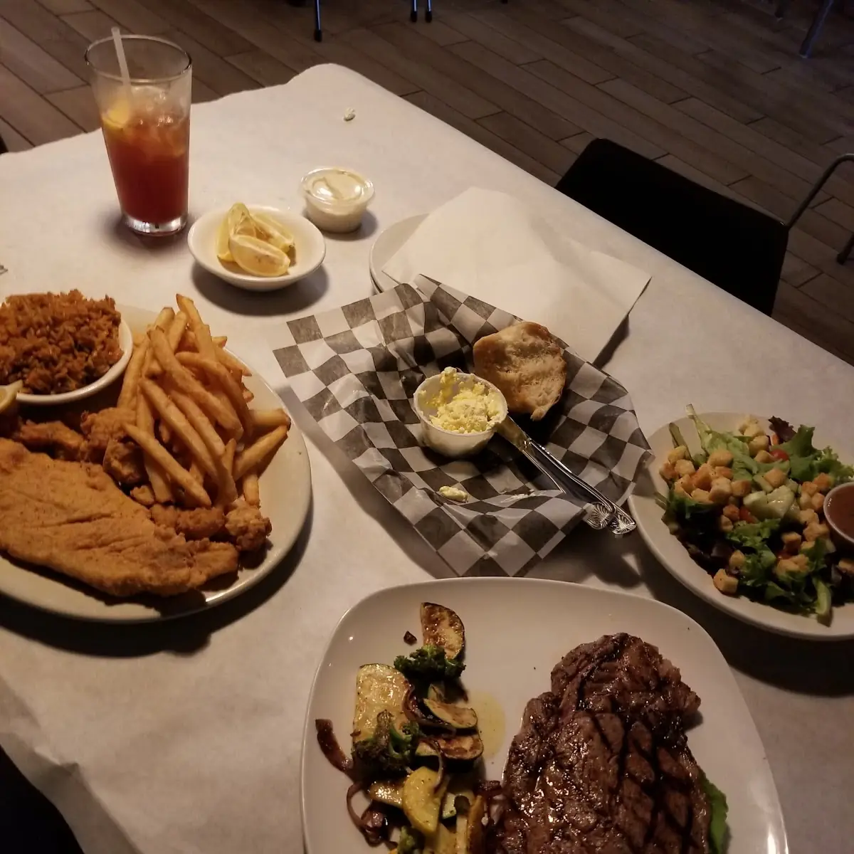 D Fried Fish Platter