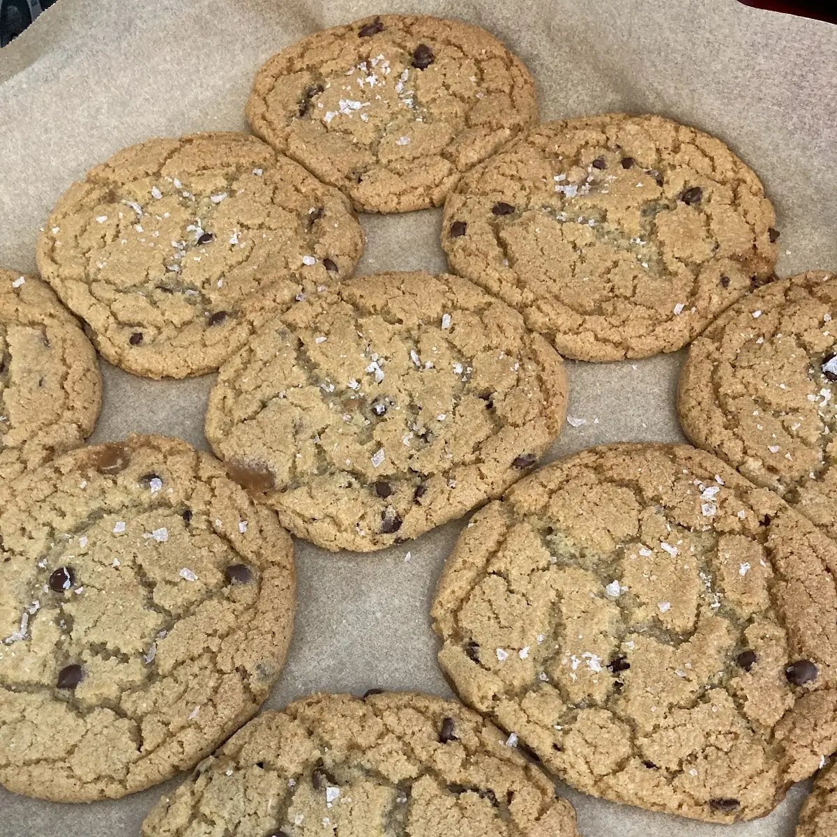 Chocolate Caramel Sea Salt Cookie