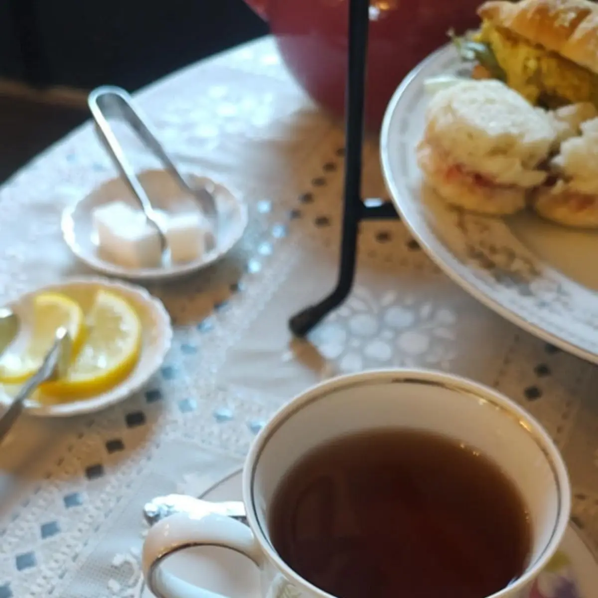 Ginger Peach Tea