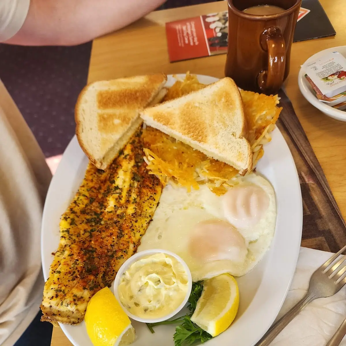 White Fish and Eggs