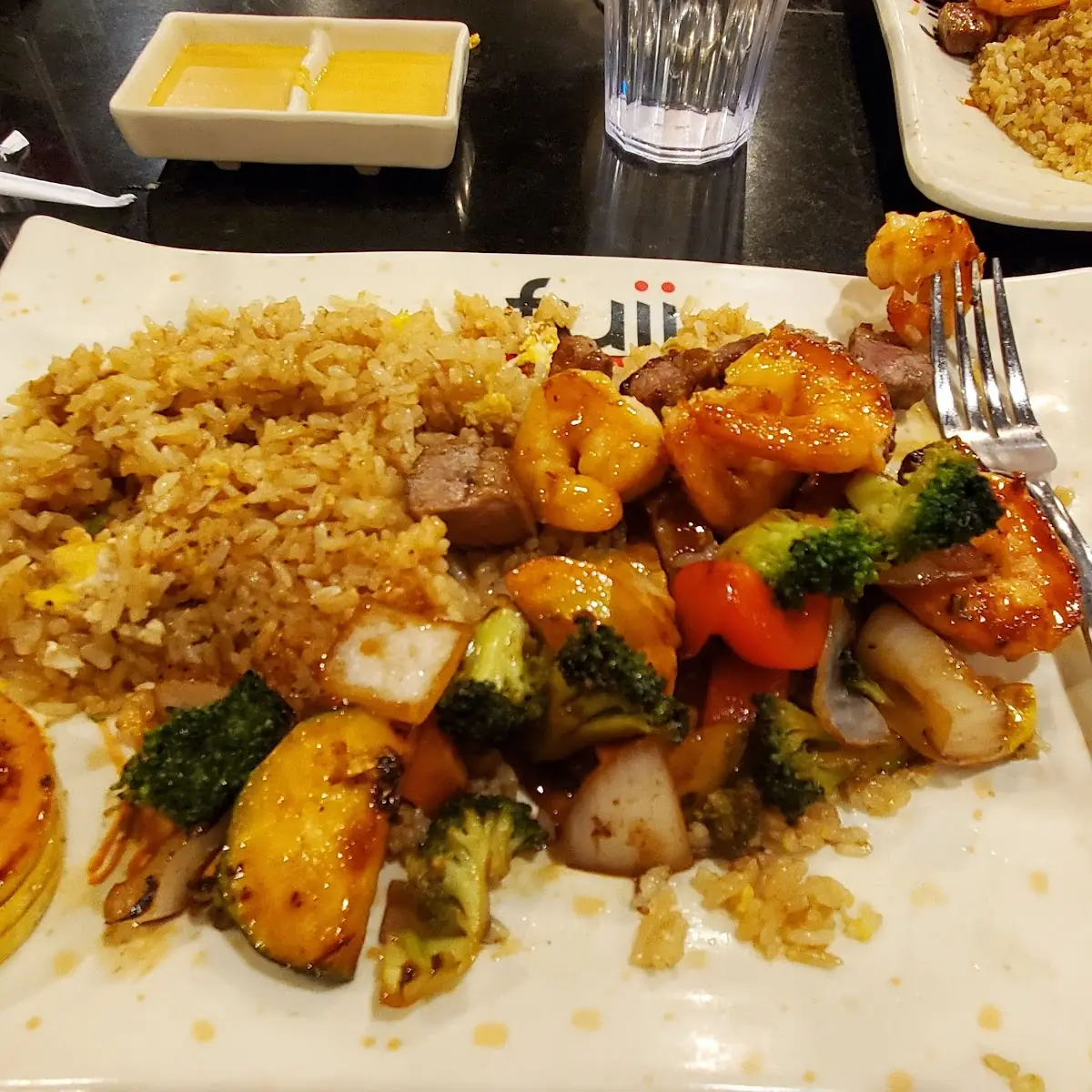 Hibachi Teriyaki and Steak