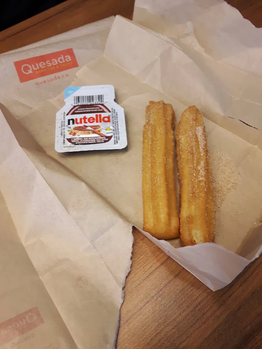 Churros, Quesada Burritos & Tacos