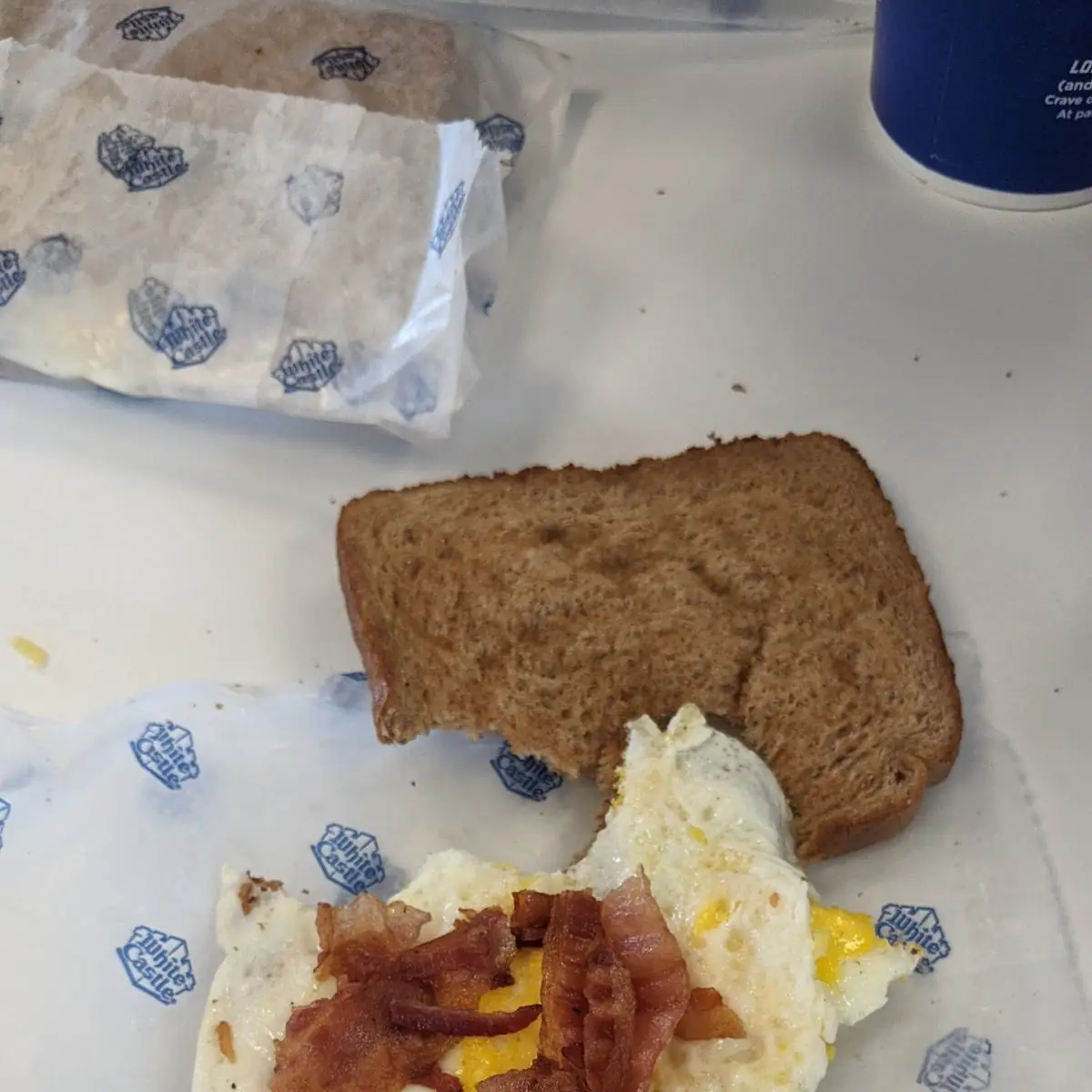 Bacon Egg Cheese on Toast