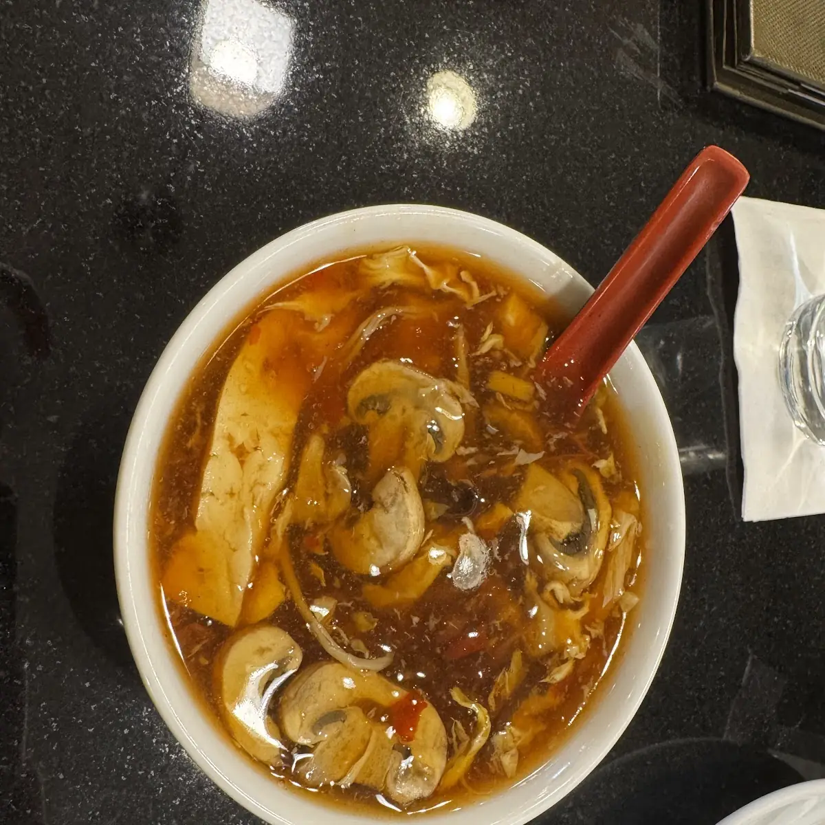 Served with Hot & Sour Soup or Egg Drop Soup