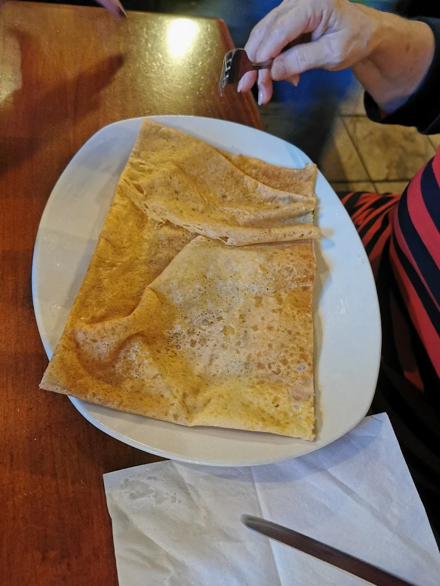 Crêpe Pizza Moitié