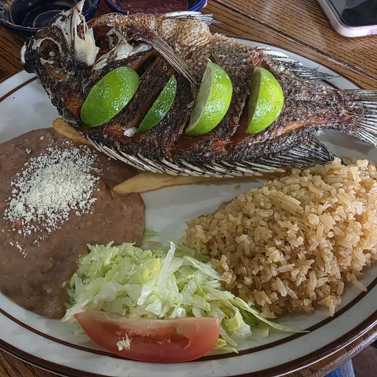 Mojarra Frita Fried Tilapia