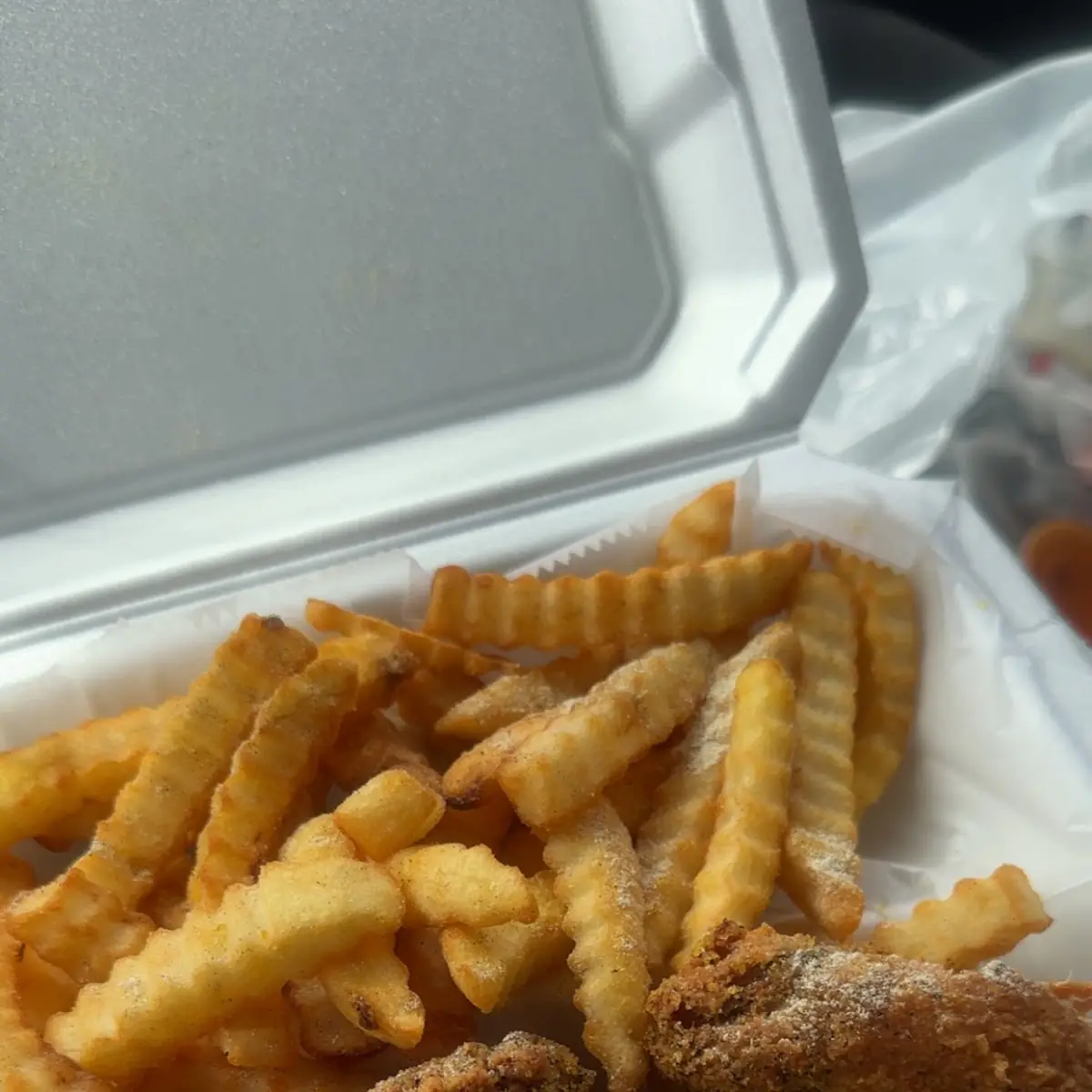 Fried Fish Shrimp and Fries