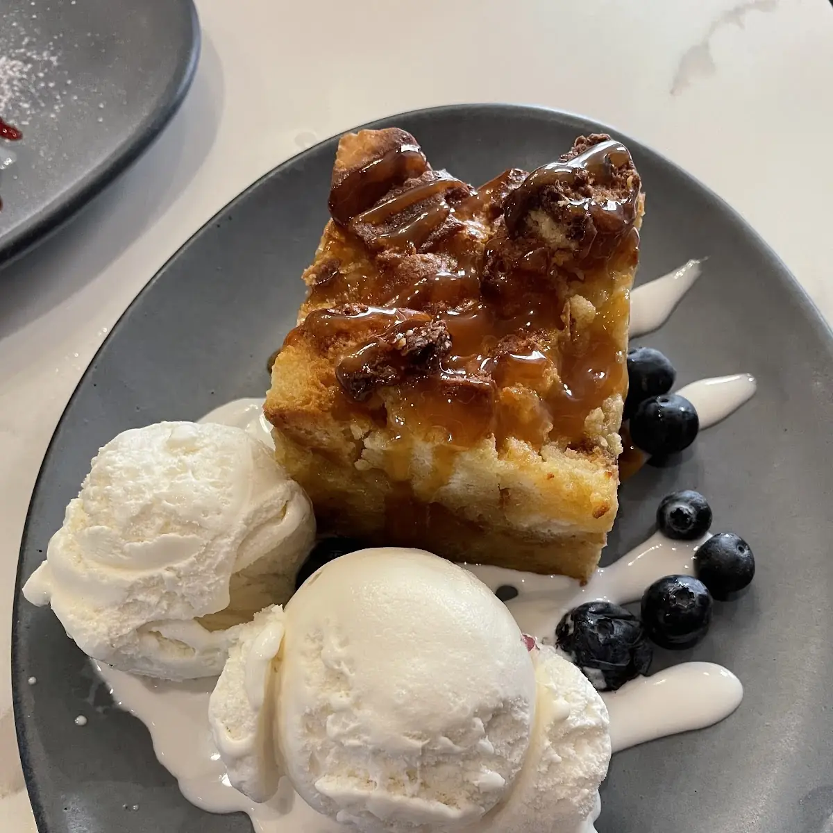 White Chocolate Bread Pudding