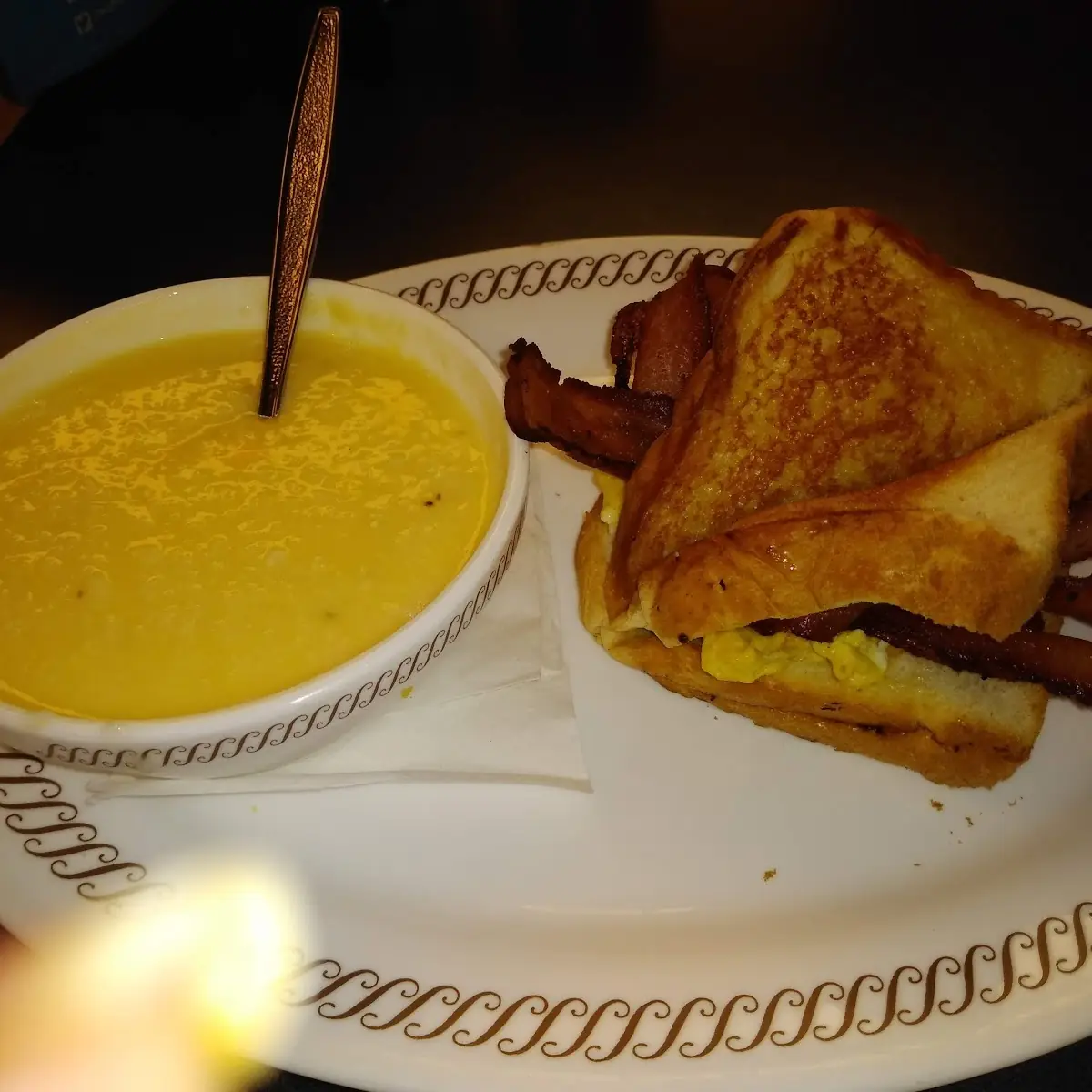 Bacon Egg and Cheese Melt