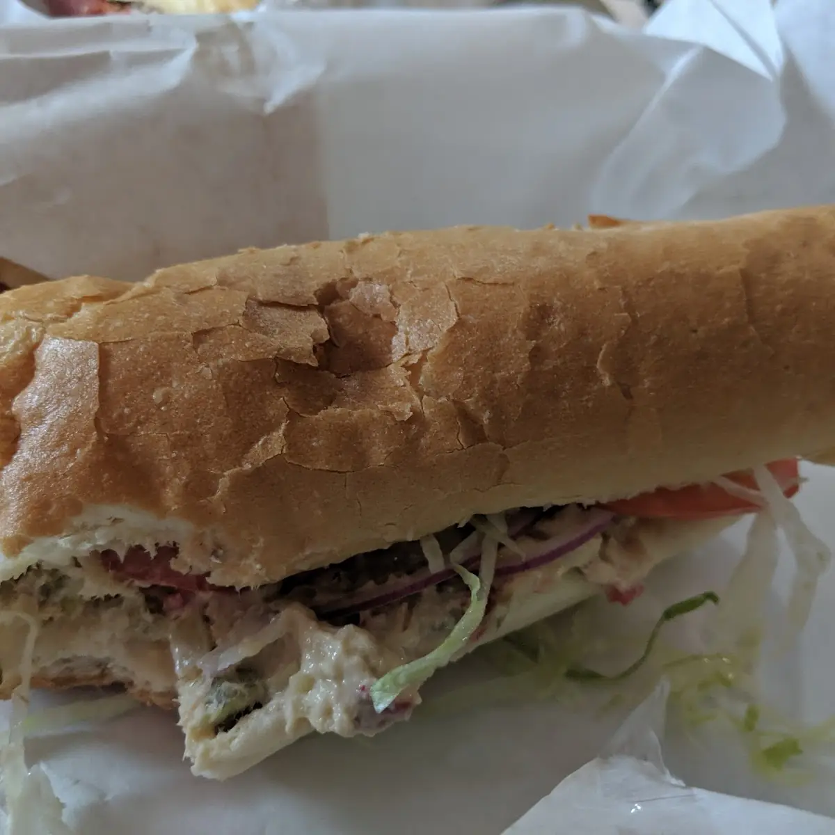 Italian Sub with Chips