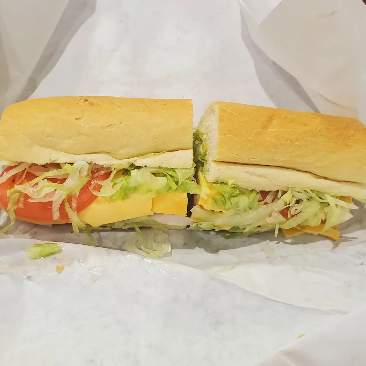Turkey and Cheese Sub