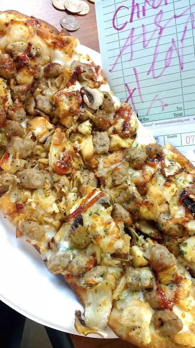 BBQ Chicken Flatbread Pizza