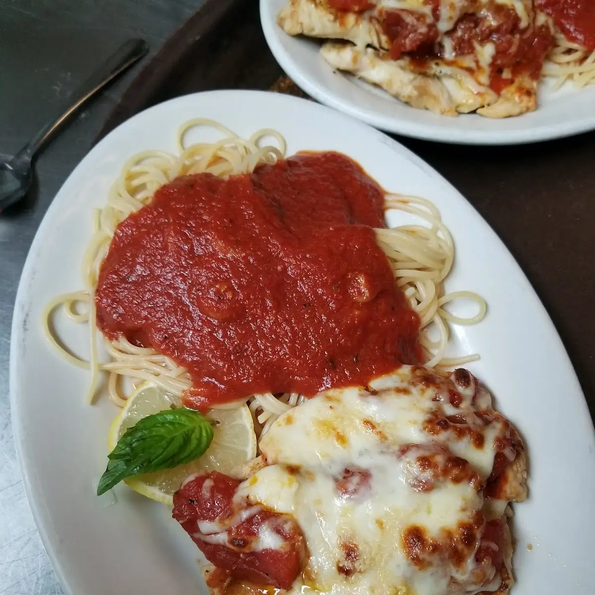 Grilled Chicken Parmigiano