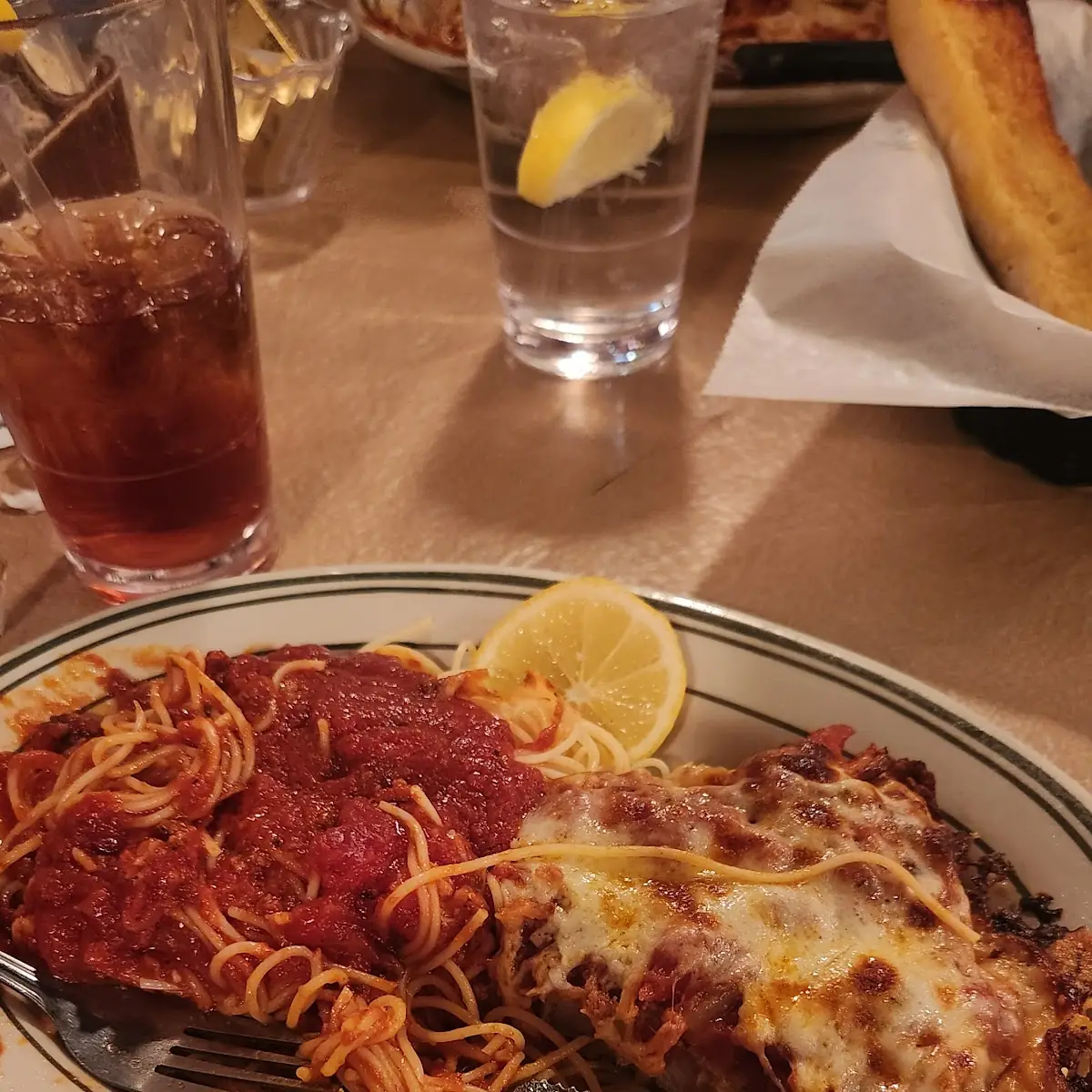 Veal Cutlet Parmigiano