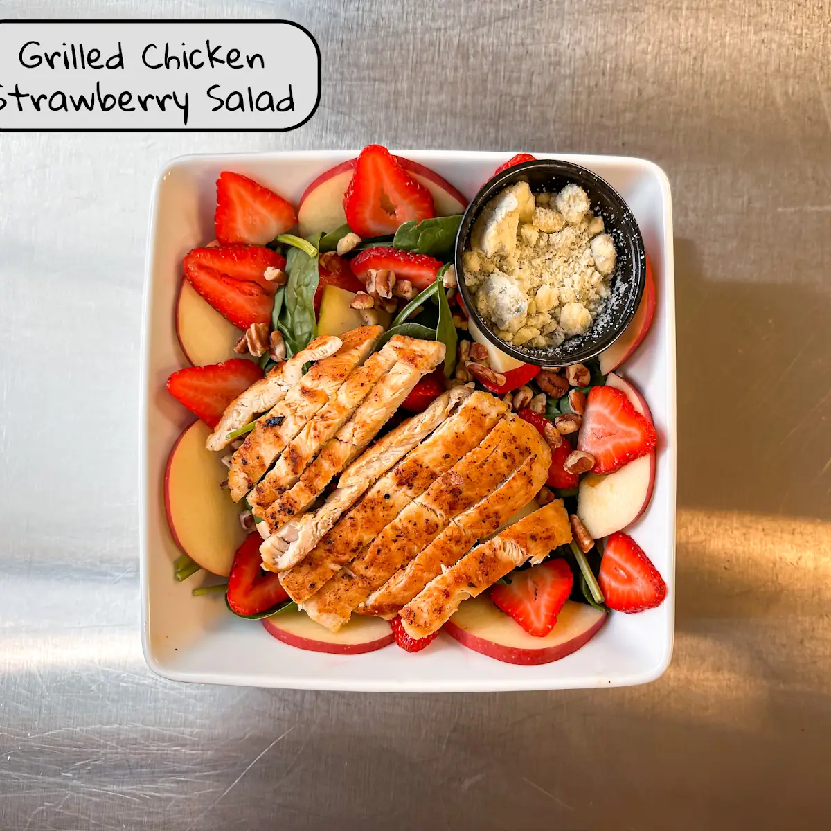 Grilled Chicken Strawberry Salad